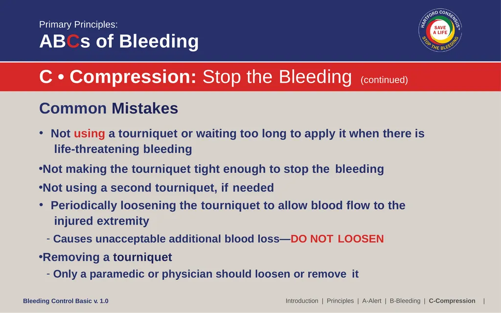 Bleeding Control (B-Con) Basic Copyright © 2017 by - slide 41 of 61