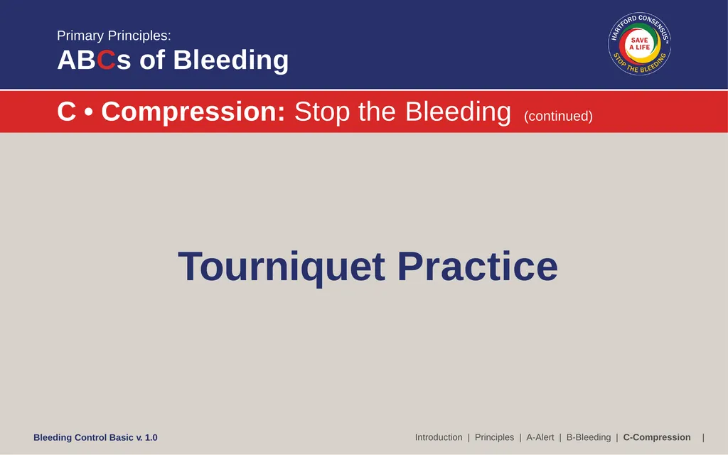 Bleeding Control (B-Con) Basic Copyright © 2017 by - slide 43 of 61