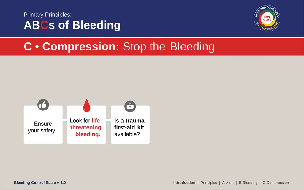 Bleeding Control (B-Con) Basic Copyright © 2017 by - slide 15 of 61