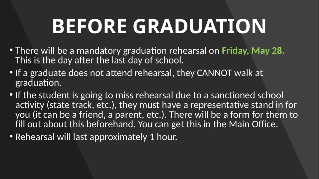 Welcome to Senior Year! Asprey ADMINISTRATIVE TEAM - slide 12 of 32