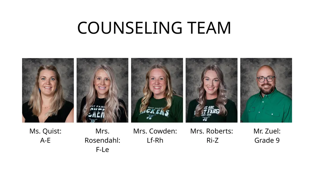 Welcome to Senior Year! Asprey ADMINISTRATIVE TEAM - slide 4 of 32