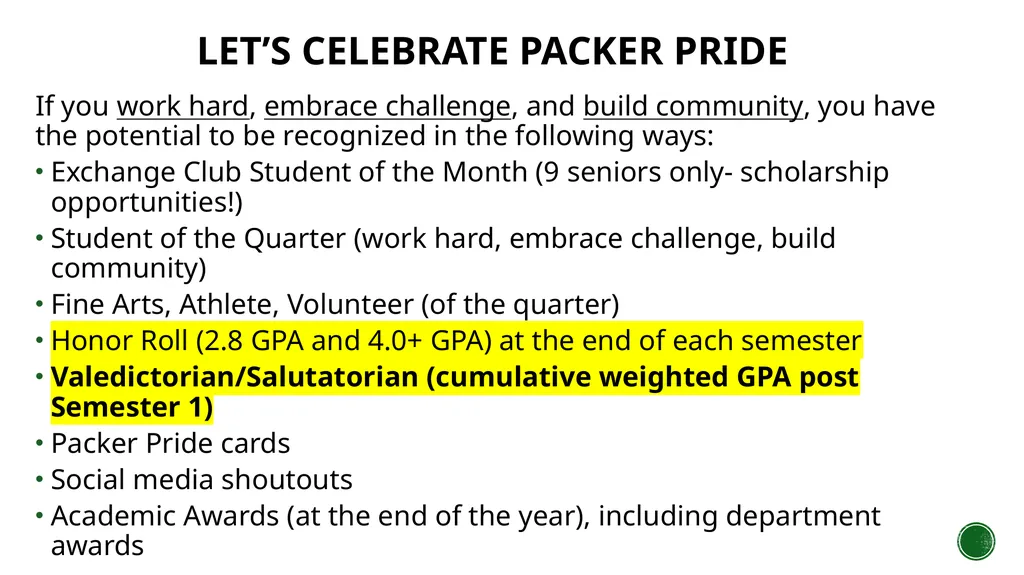 Welcome to Senior Year! Asprey ADMINISTRATIVE TEAM - slide 28 of 32