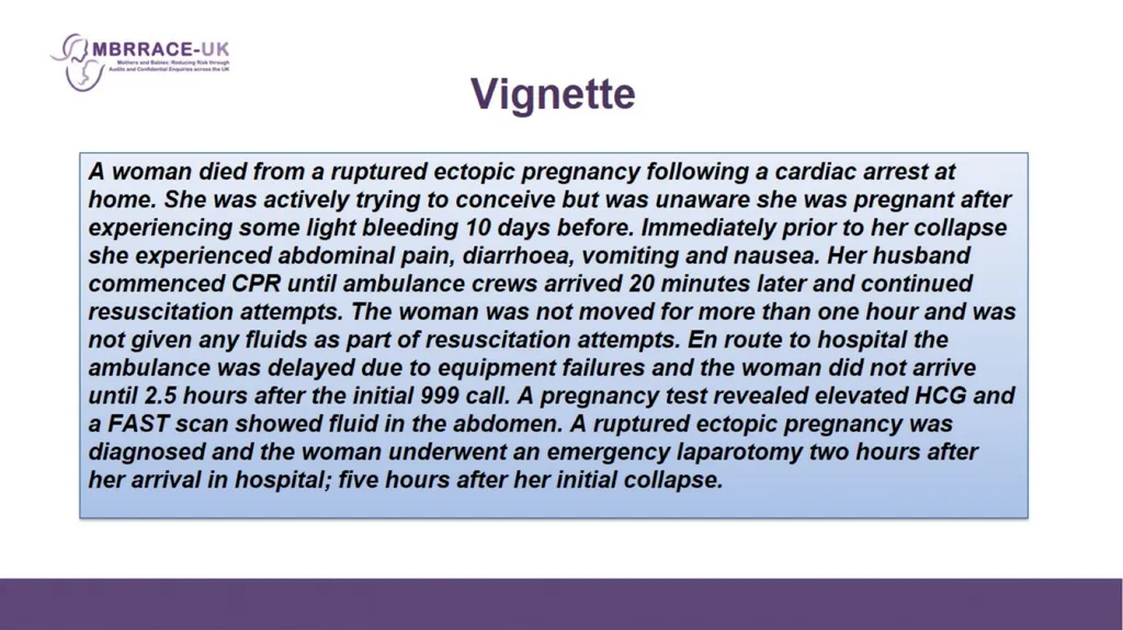 Vignette Vignette Variation in management of - slide 2 of 19