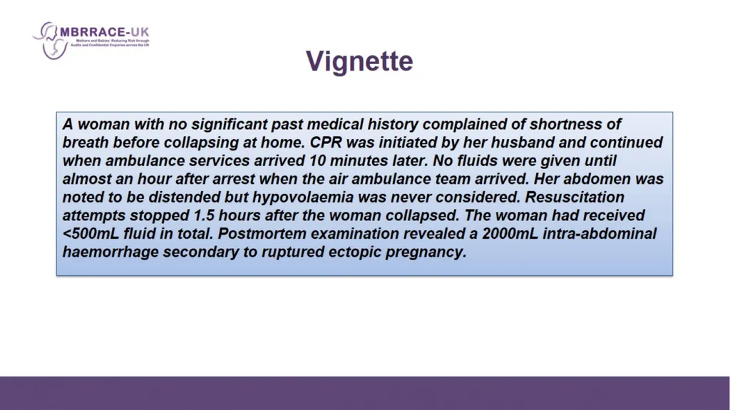 Vignette Vignette Variation in management of - slide 3 of 19