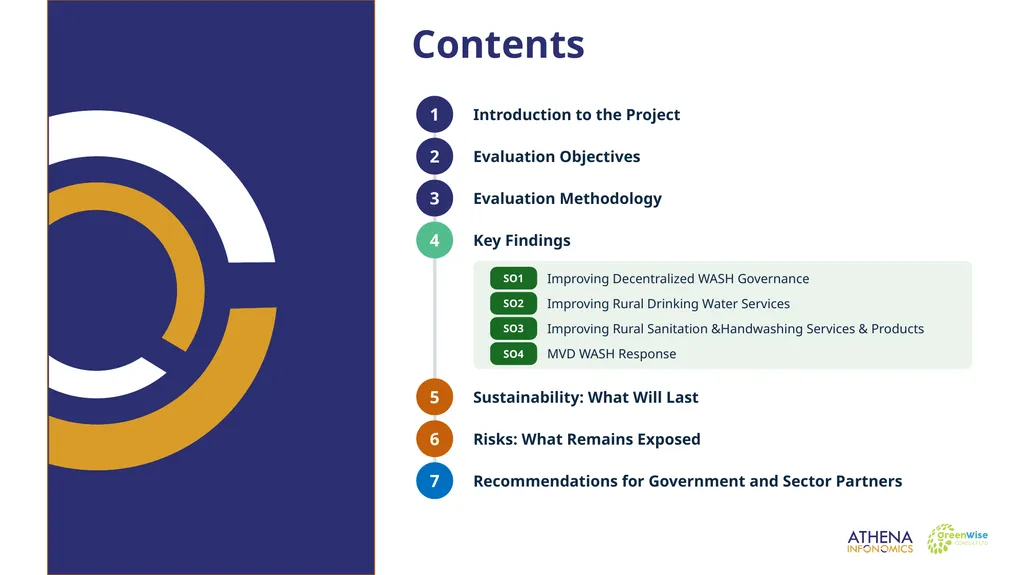 End of Project Evaluation for Isoko y’Ubuzima: - slide 2 of 26