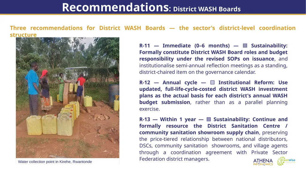 End of Project Evaluation for Isoko y’Ubuzima: - slide 23 of 26