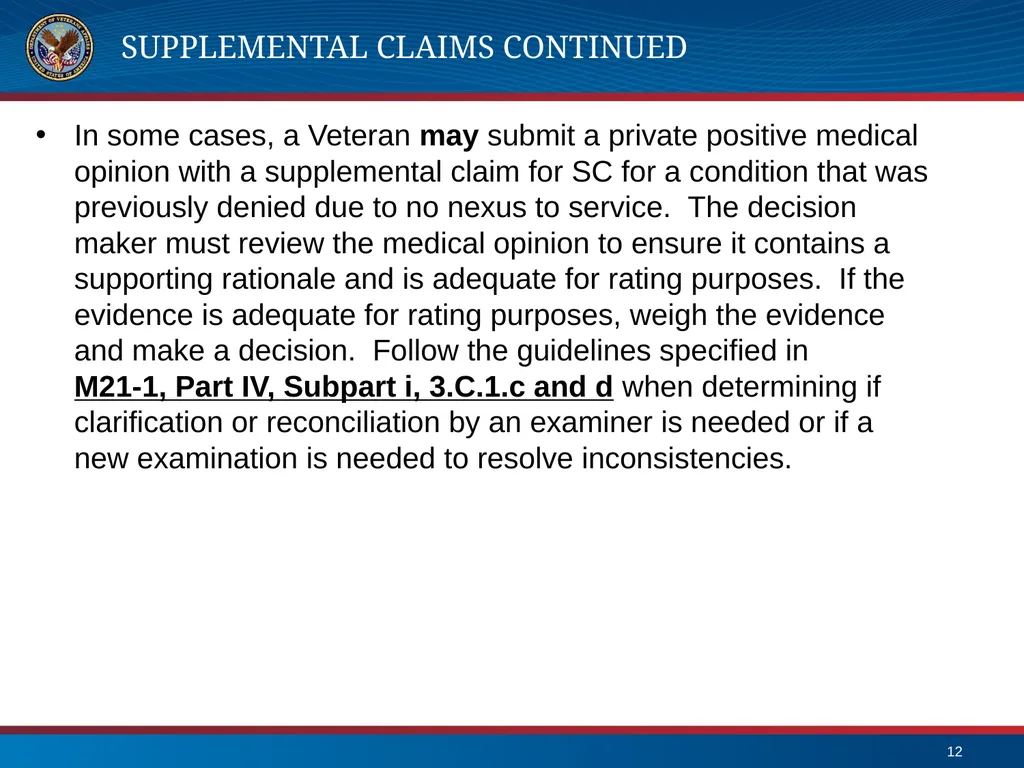 What’s New in VA Benefits Sioux Falls Veterans - slide 12 of 15