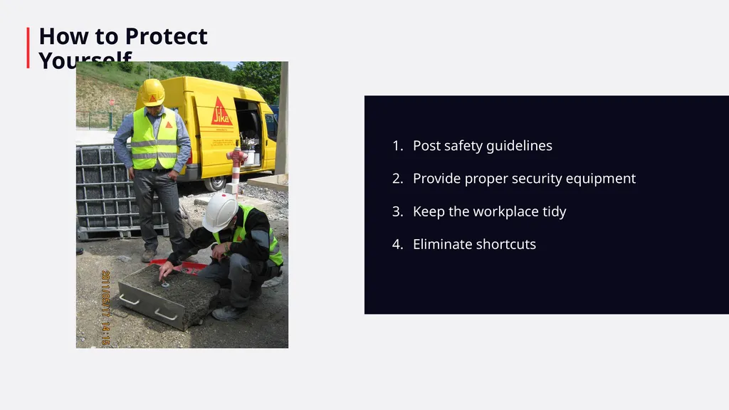 Click anywhere to get started… ACCIDENT PREVENTION - slide 8 of 12
