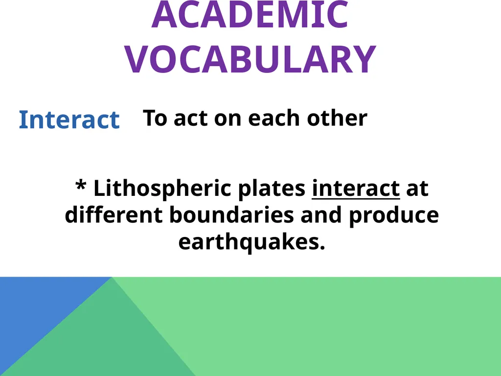 Earthquakes Chapter 6 The Big Idea Earthquakes - slide 6 of 54