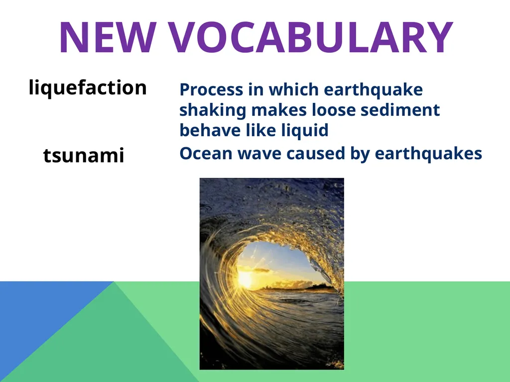 Earthquakes Chapter 6 The Big Idea Earthquakes - slide 44 of 54