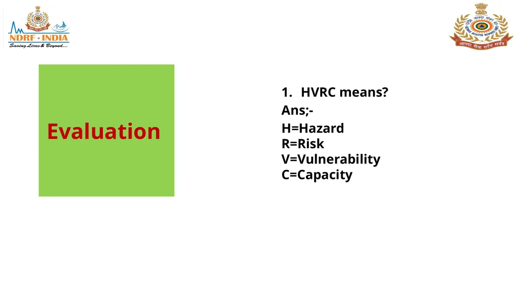 PEER | CSSR | INDIA PPT 2 - 1 HRVC - slide 54 of 55
