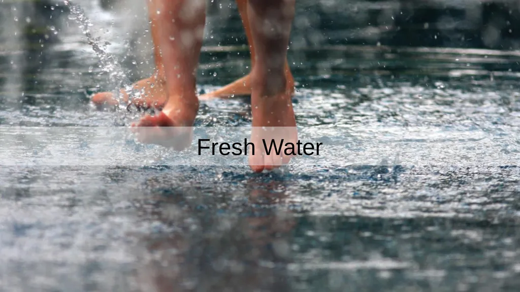 Fresh Water Less than 1% of the world’s water is - slide 2 of 20