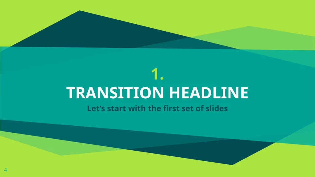 This is your presentation title Instructions for - slide 4 of 39