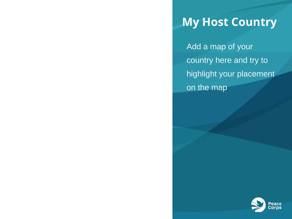 Greetings RPCV! This is a customizable PowerPoint - slide 6 of 15