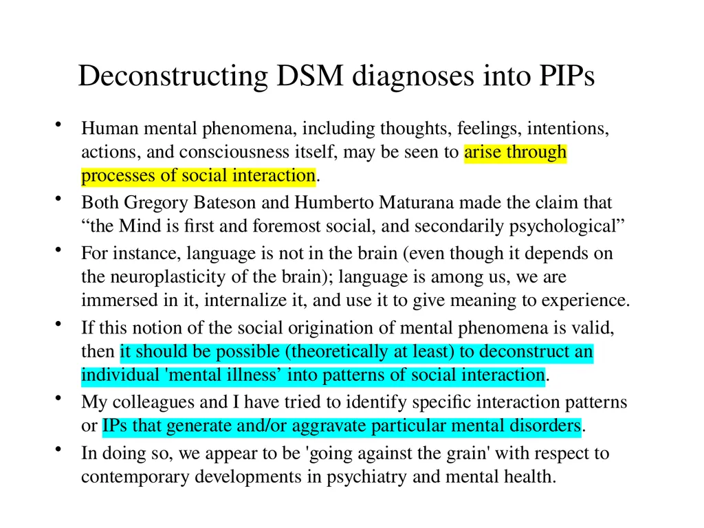 13 September 2023 by Karl Tomm MD University of - slide 64 of 124