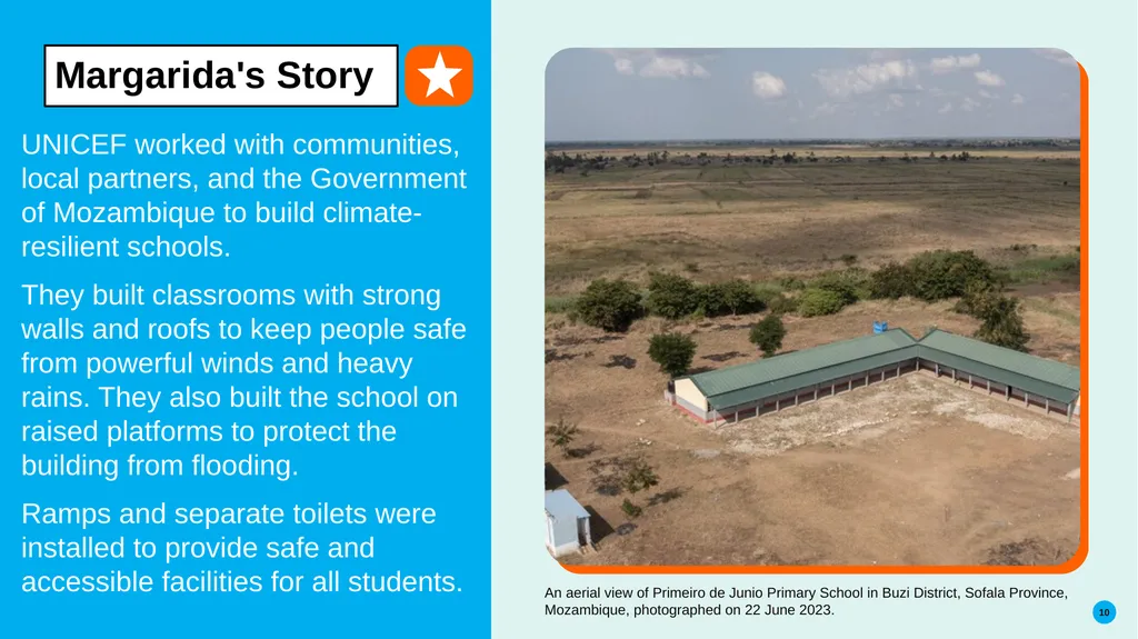 Building climate-resilient schools in Mozambique 2 - slide 10 of 23