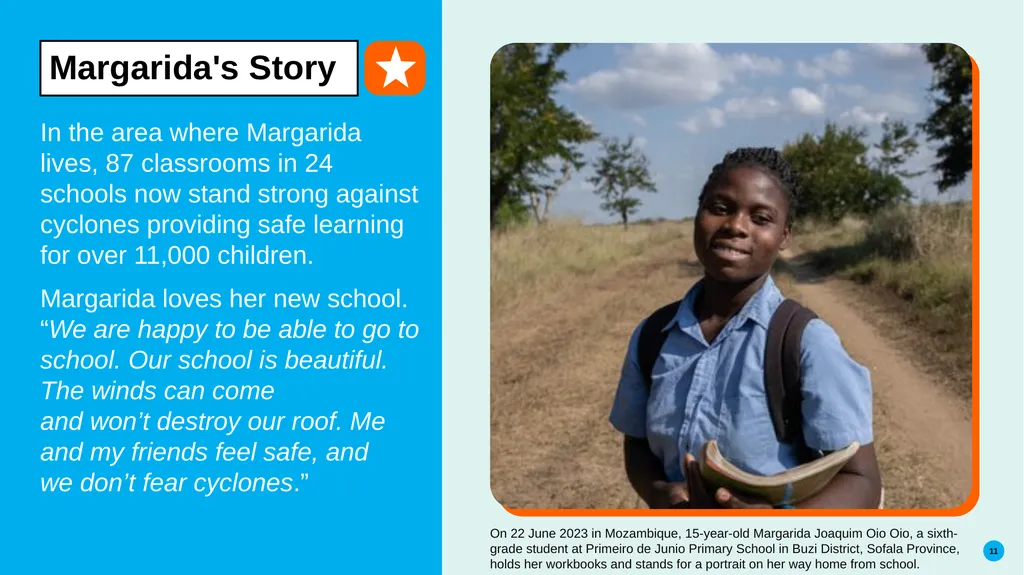 Building climate-resilient schools in Mozambique 2 - slide 11 of 23