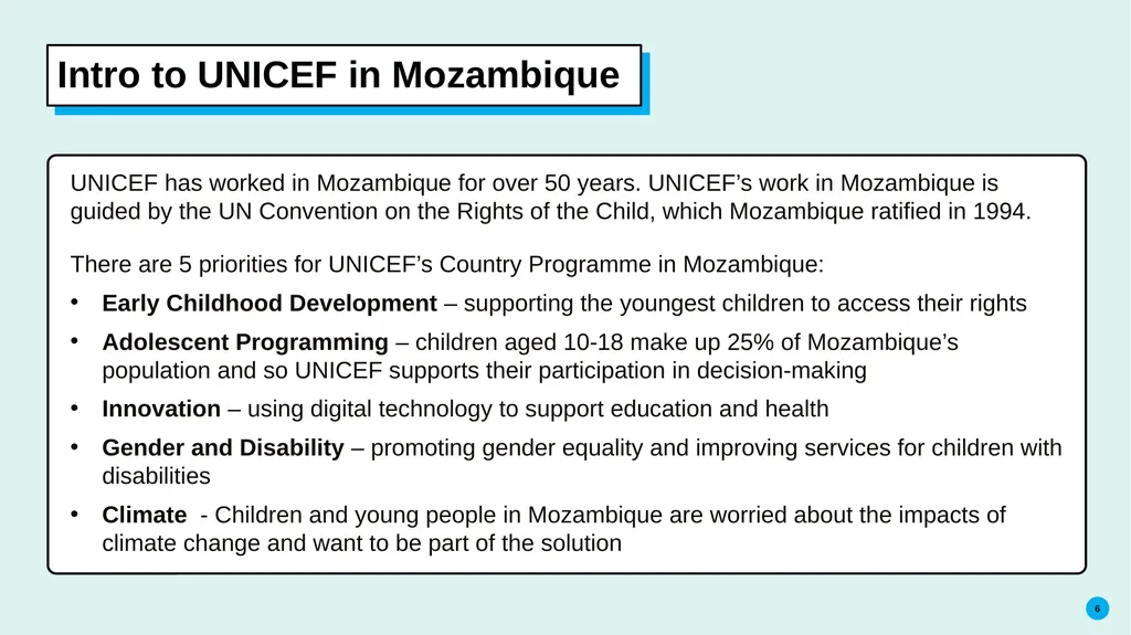 Building climate-resilient schools in Mozambique 2 - slide 6 of 23