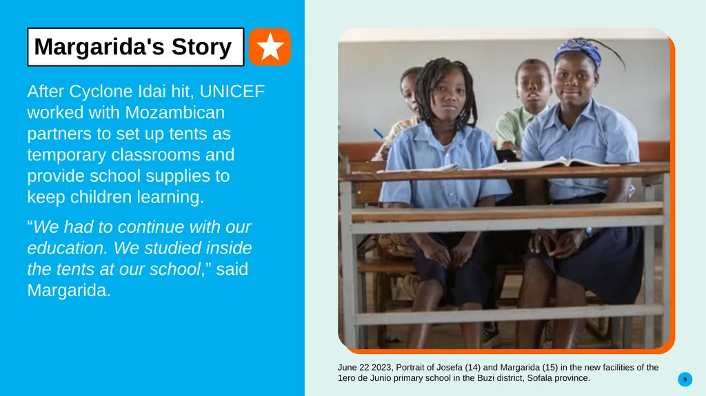 Building climate-resilient schools in Mozambique 2 - slide 9 of 23