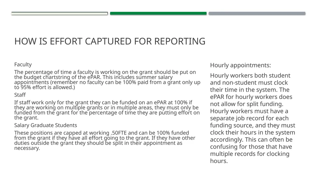 Effort Reporting Agenda Effort What is effort What - slide 10 of 23