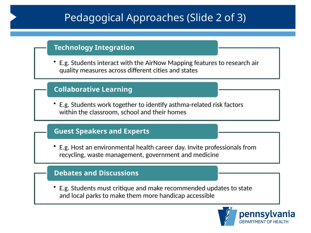 Introduction Integrating Environmental Health and - slide 10 of 35