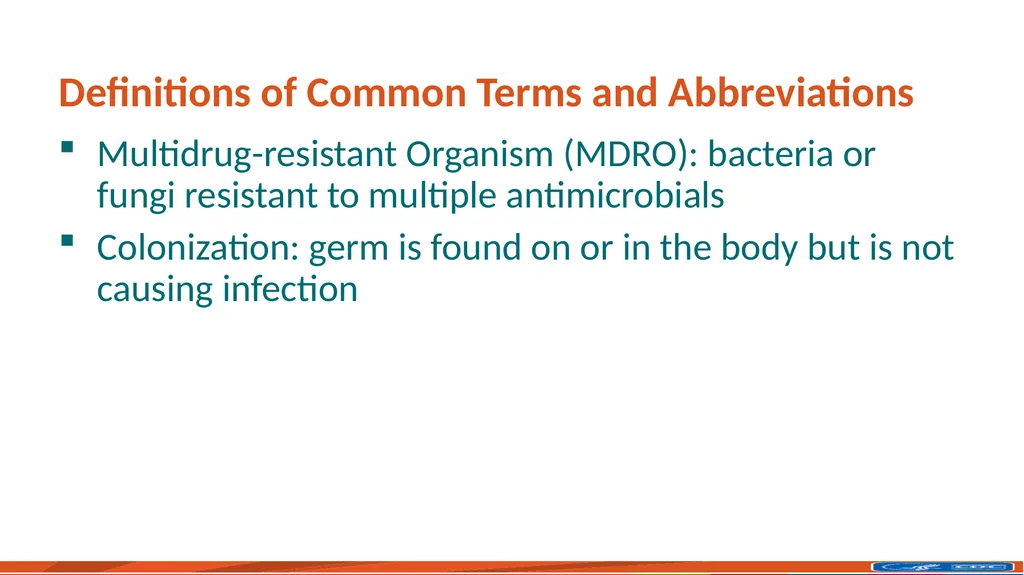 Implementation of Enhanced Barrier Precautions in - slide 2 of 17