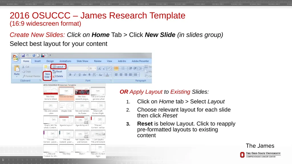 2016 OSUCCC – James Research Template (16:9 - slide 1 of 19