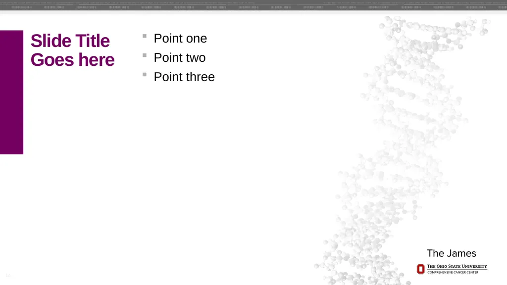 2016 OSUCCC – James Research Template (16:9 - slide 14 of 19