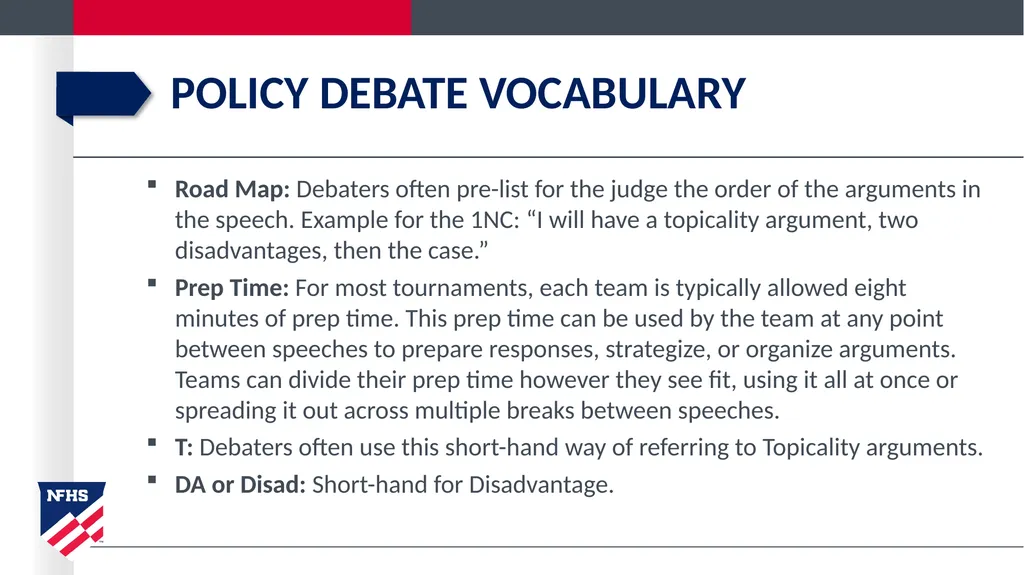 policy debate introduction Getting started in - slide 15 of 20