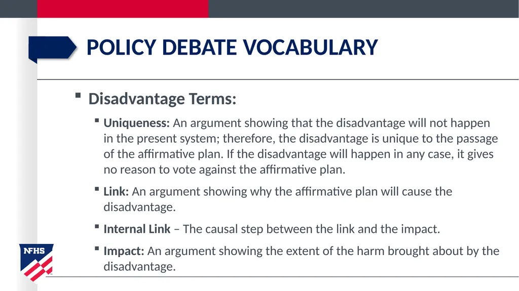 policy debate introduction Getting started in - slide 18 of 20