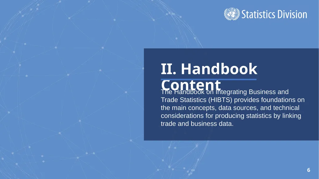 Introduction of Handbook on Integrating Business - slide 6 of 11