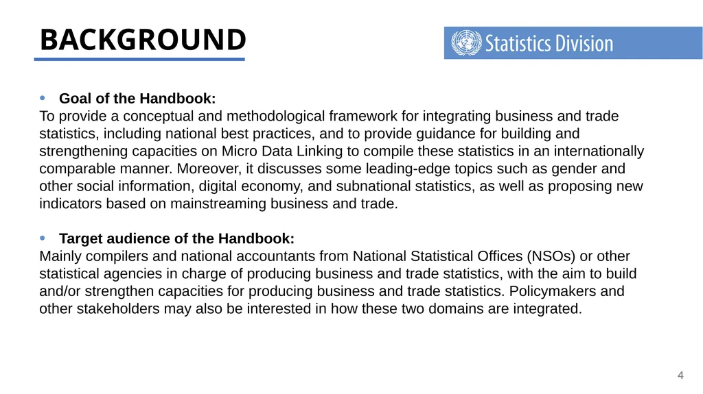 Introduction of Handbook on Integrating Business - slide 4 of 11