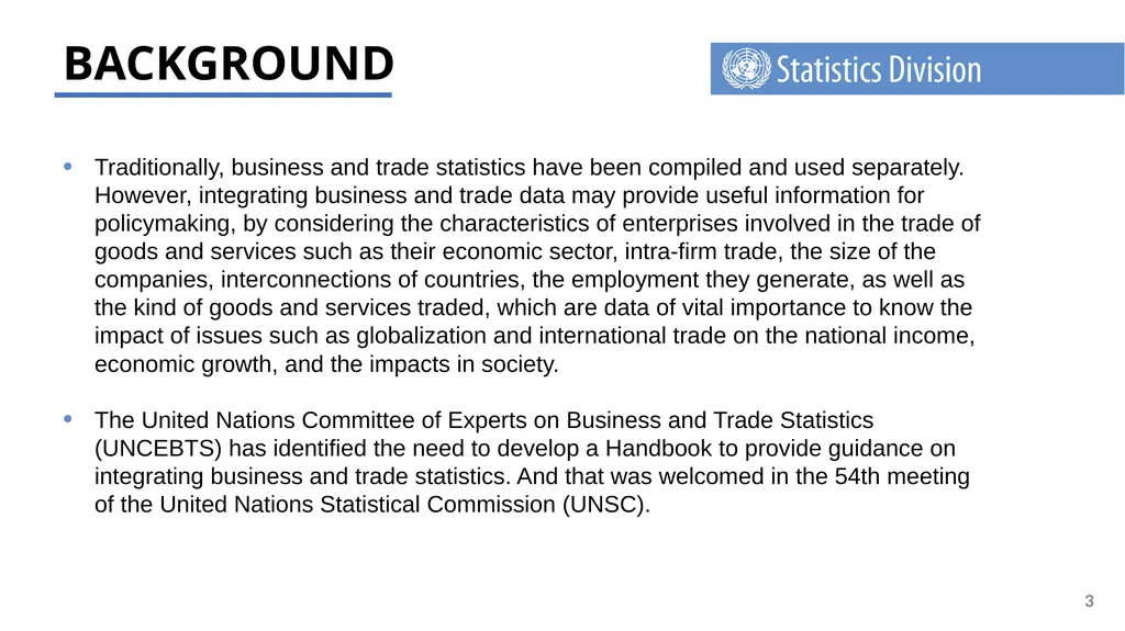 Introduction of Handbook on Integrating Business - slide 3 of 11