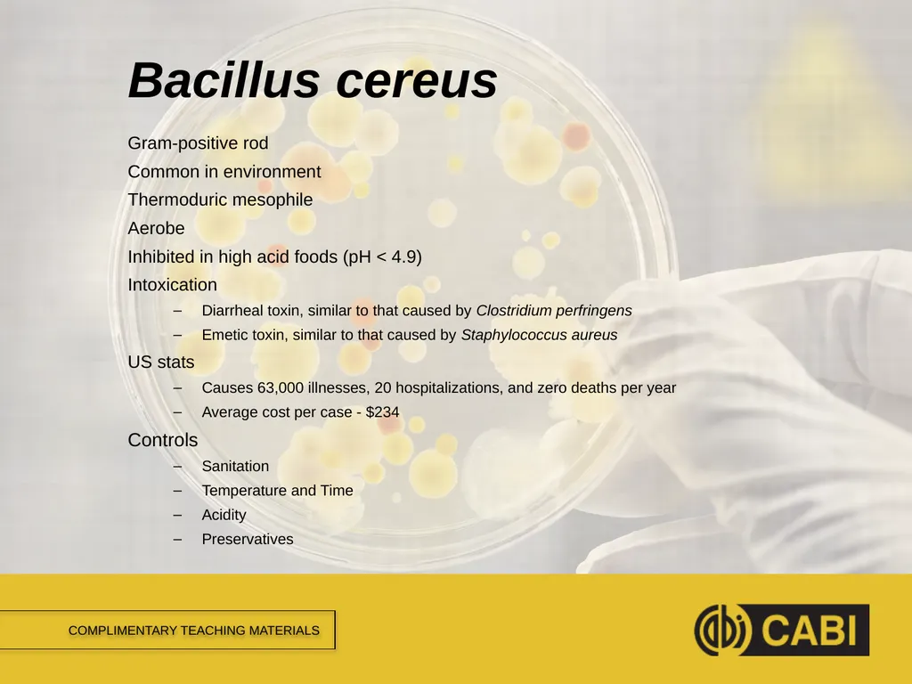 MICROBIAL FOOD SAFETY A FOOD SYSTEMS APPROACH - slide 6 of 11