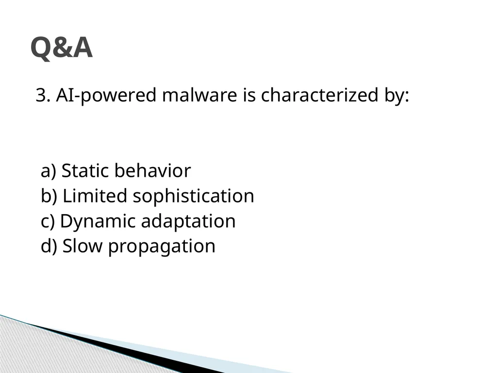 AI based Attacks Amit Sankholia Dy. Director - slide 25 of 33