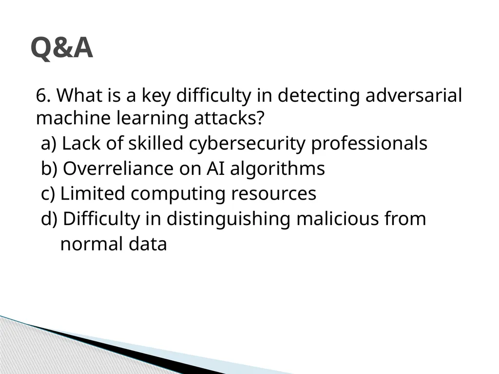 AI based Attacks Amit Sankholia Dy. Director - slide 28 of 33
