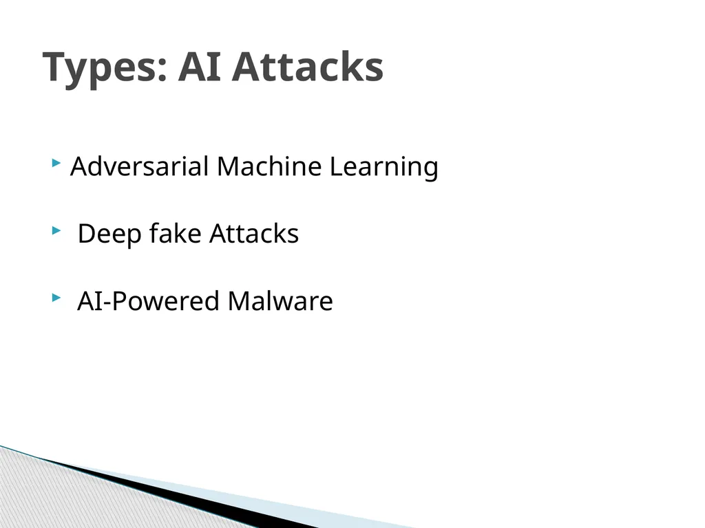 AI based Attacks Amit Sankholia Dy. Director - slide 11 of 33