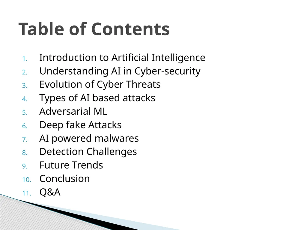 AI based Attacks Amit Sankholia Dy. Director - slide 2 of 33