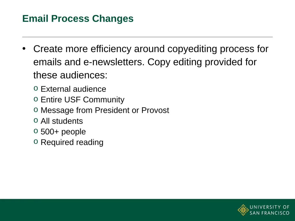 Email Update May 2016 Department Update Web & - slide 20 of 27