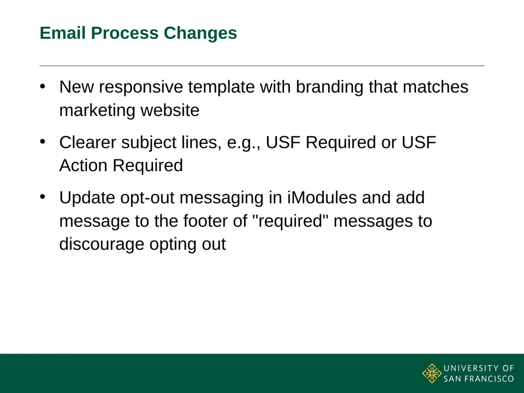 Email Update May 2016 Department Update Web & - slide 21 of 27