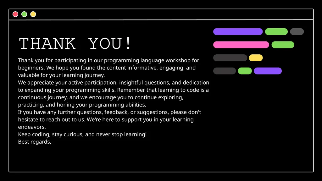 FOR HIGH SCHOOL INTRODUCTION TO {JAVA PROGRAMMING} - slide 18 of 20