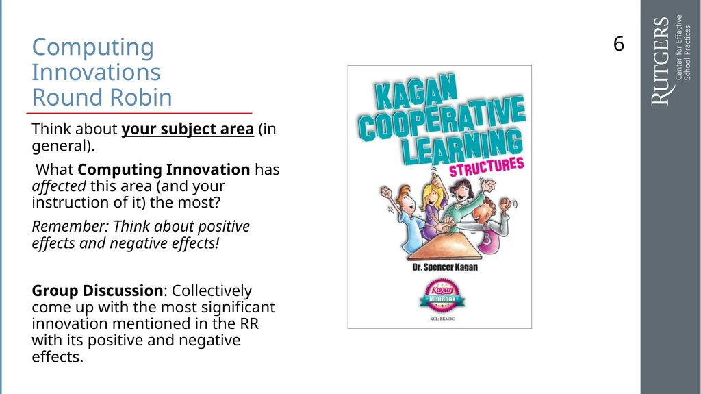 Cooperative Learning Pedagogical Strategies from - slide 5 of 7