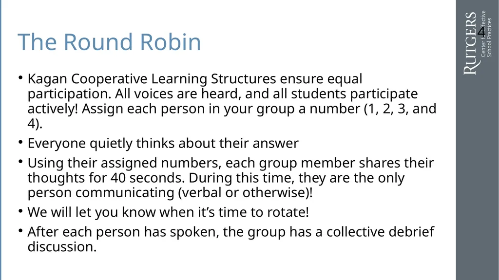 Cooperative Learning Pedagogical Strategies from - slide 3 of 7