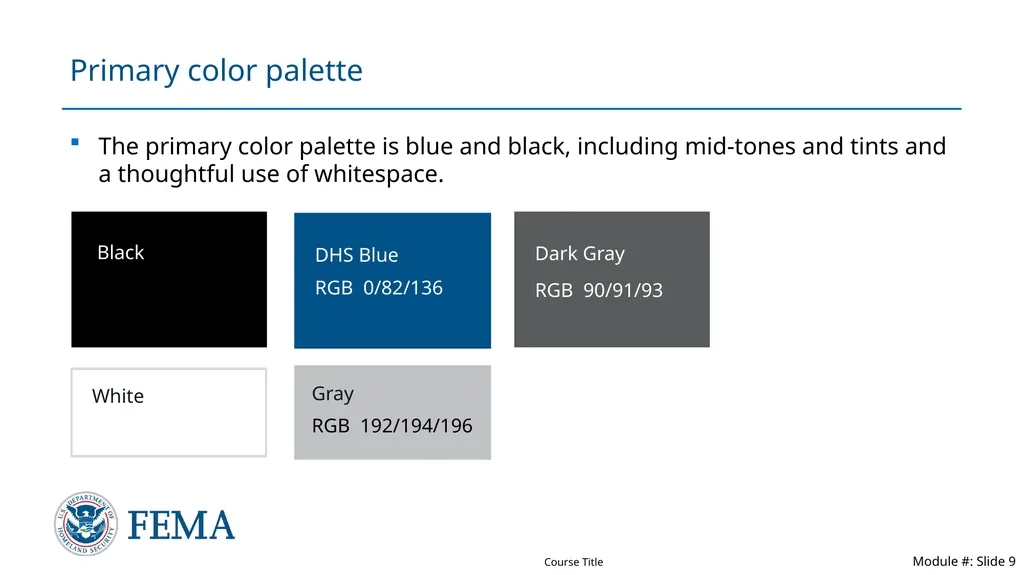 Presentation template Guide for creating on-brand - slide 9 of 18