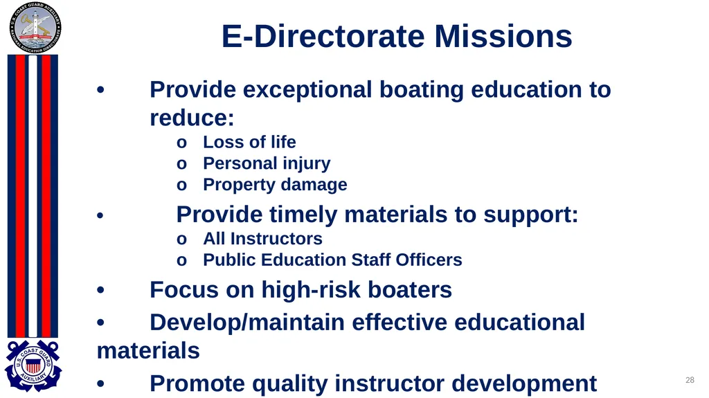 National Public Education Directorate Instructor - slide 28 of 96