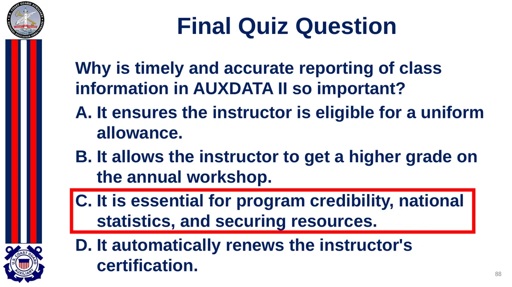 National Public Education Directorate Instructor - slide 88 of 96