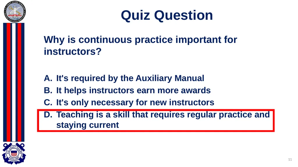 National Public Education Directorate Instructor - slide 11 of 96