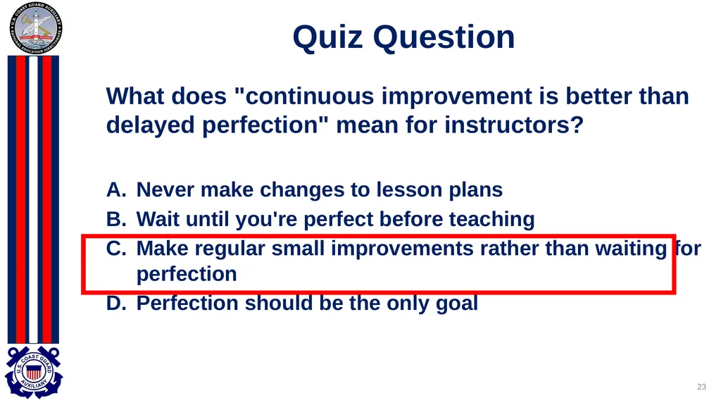 National Public Education Directorate Instructor - slide 23 of 96