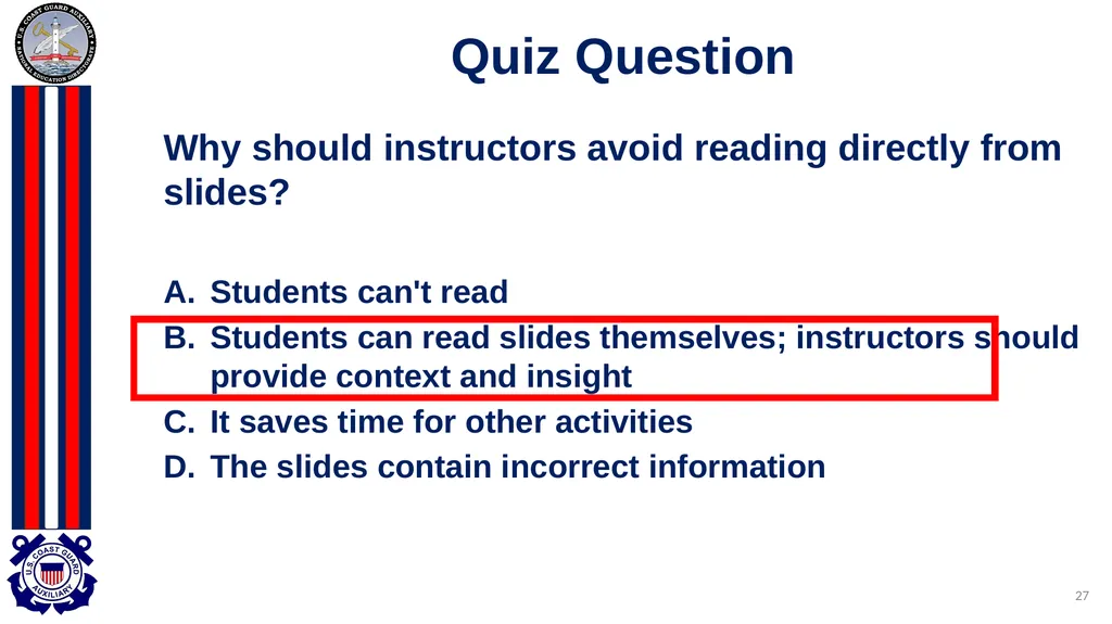 National Public Education Directorate Instructor - slide 27 of 96