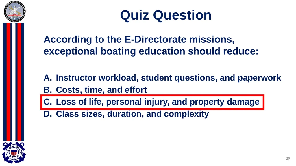 National Public Education Directorate Instructor - slide 29 of 96